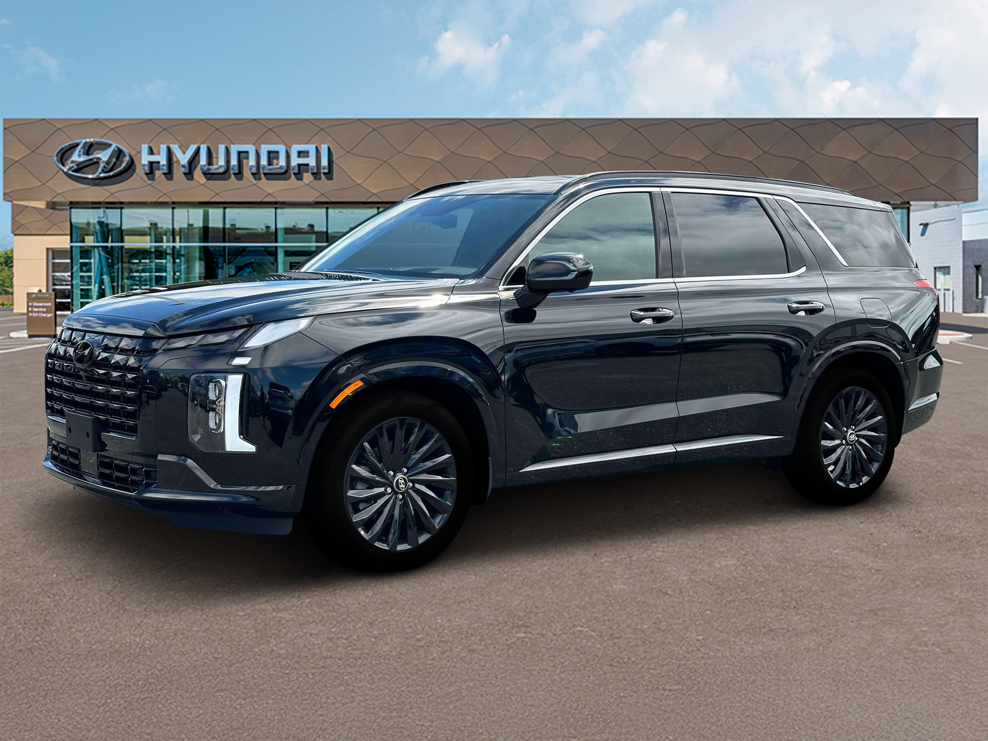 New 2025 Black Hyundai Calligraphy Night Edition AWD image 2