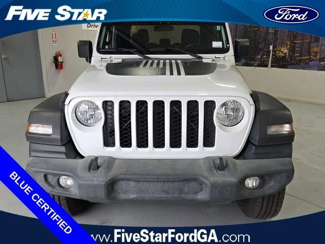 Used 2020 White Jeep Sport image 2