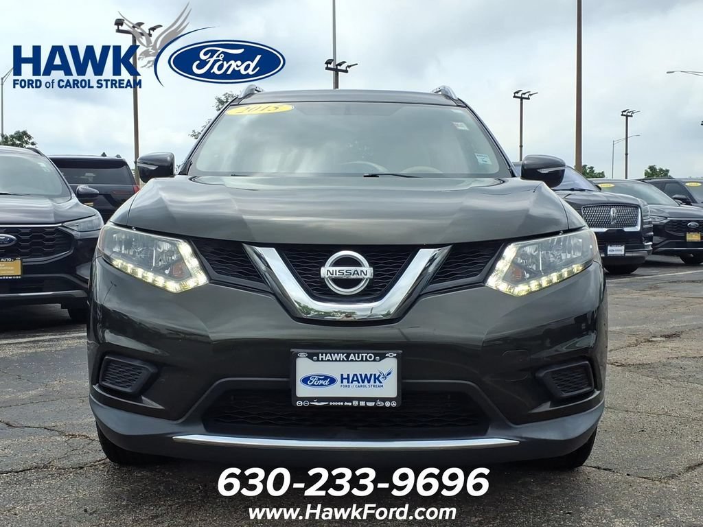 Used 2015 Nissan Rogue SV with VIN 5N1AT2MV9FC897318 for sale in St. Charles, IL