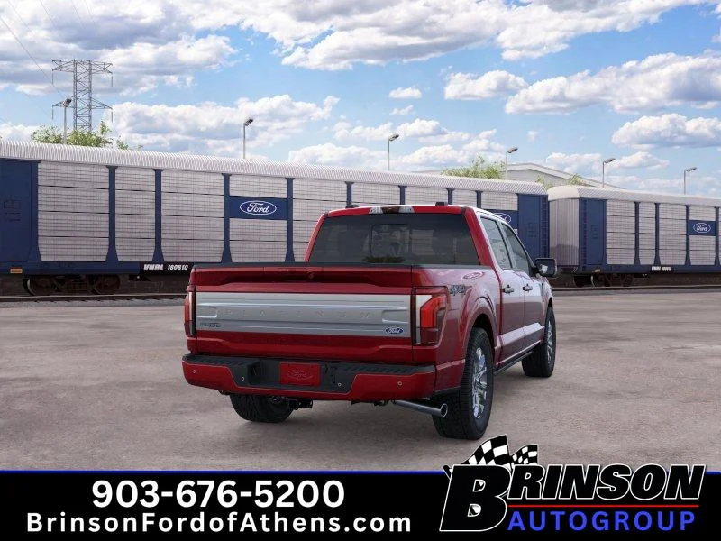 New 2026 Ruby Red Metallic Tinted Clearcoat Ford Platinum® image 8