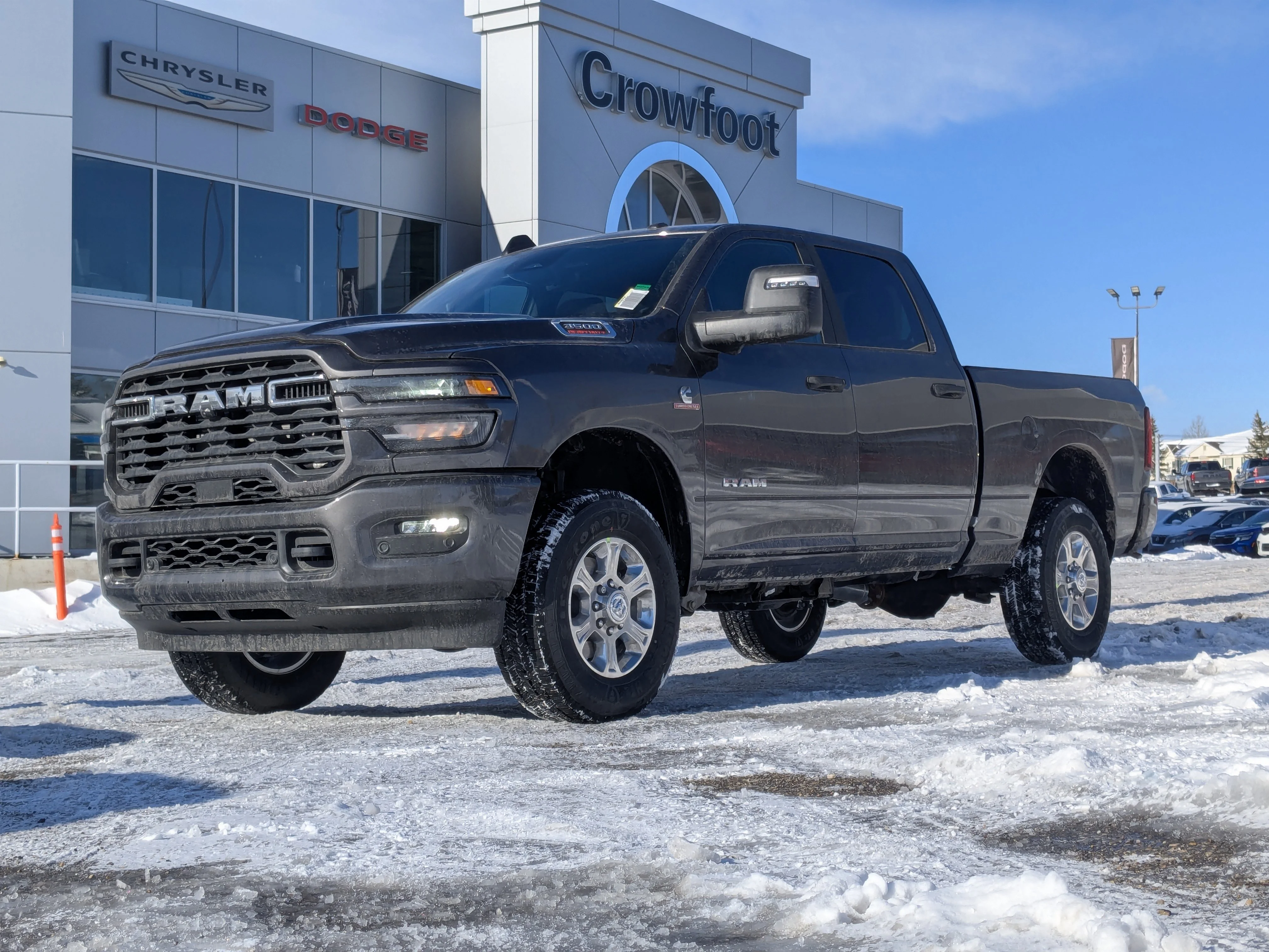 New 2026 Grey RAM Big Horn - - 6.7L Cummins HO Diesel - Big Horn Level 2 Plus Grp - Sport Appearance Pkg - 5th Wheel/G image 1