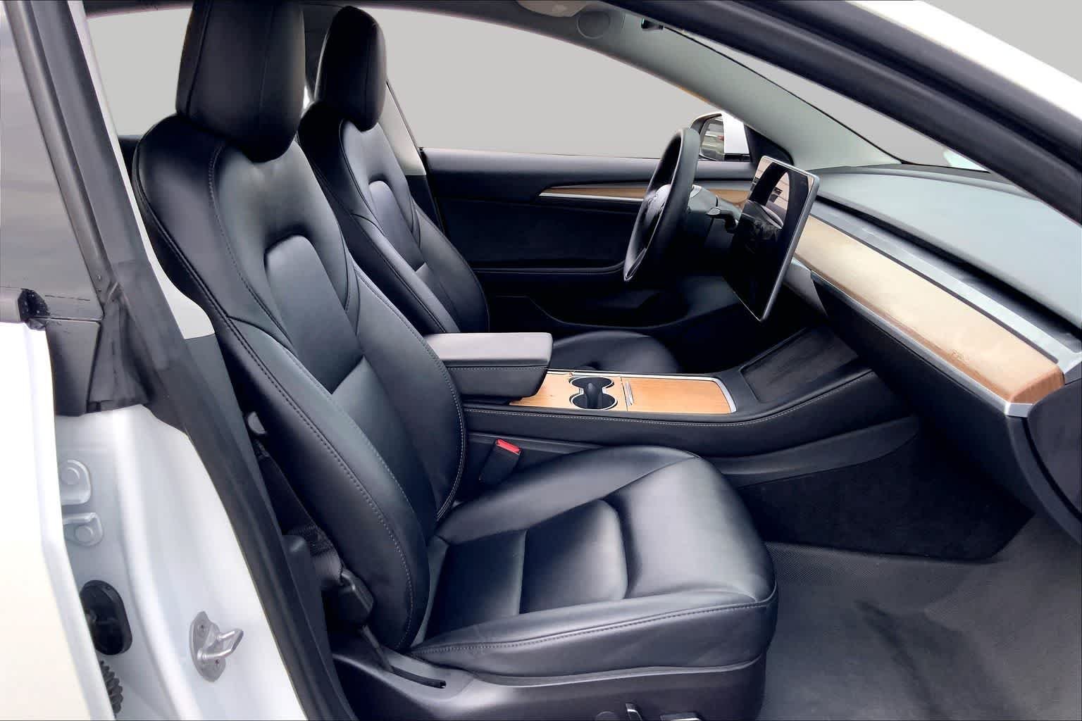 Used 2023 Pearl White Multi-Coat Tesla  image 8