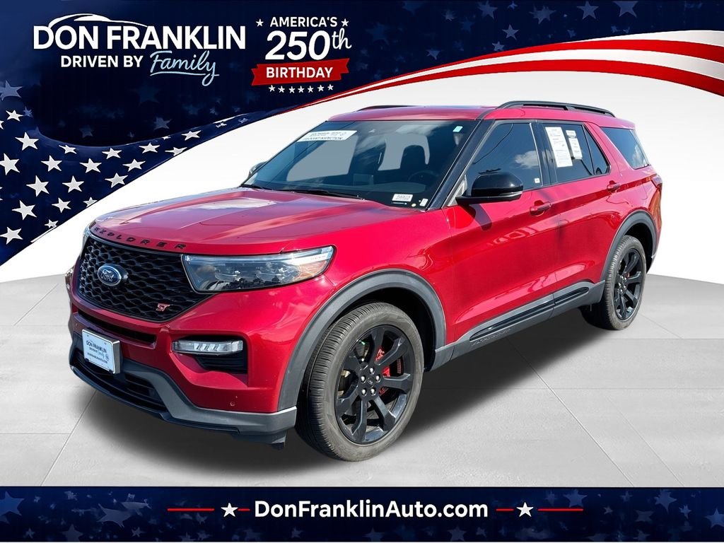 Used 2023 Red Ford ST image 1