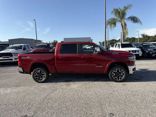 New 2027 Molten Red Pearl-Coat Exterior Paint RAM Laramie image 3