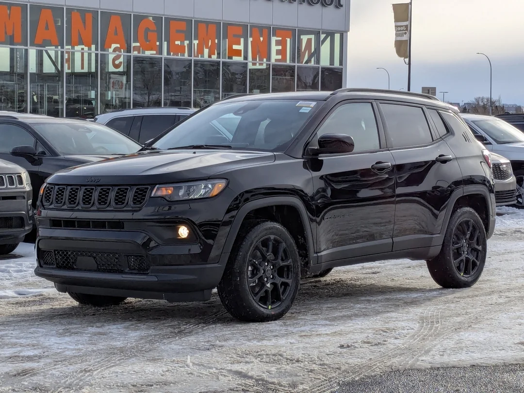 New 2026 Black Jeep North - - 4x4 - Altitude Special Edition 18 inch Blacked Out Wheels & More! image 4