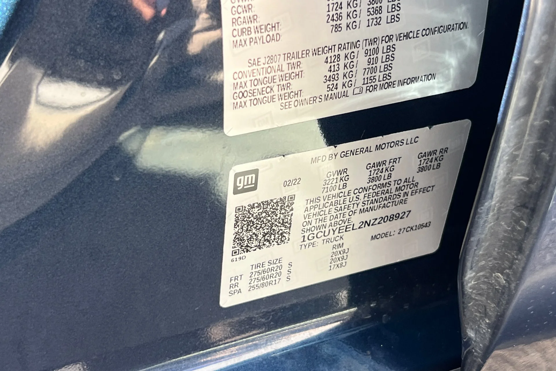 Used 2022 Blue Chevrolet RST image 28