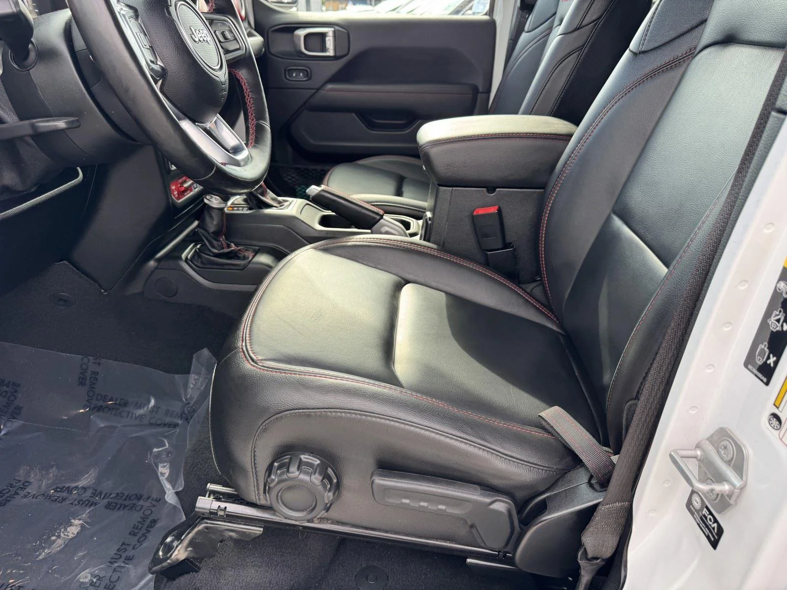 Used 2021 Bright White Clearcoat Jeep Rubicon image 24