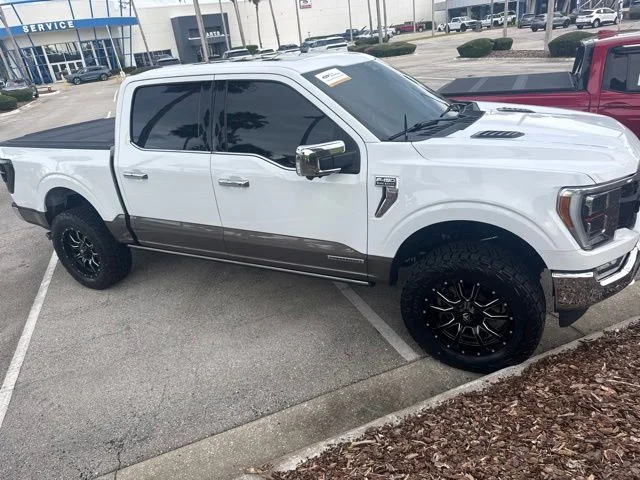 Used 2023 White Ford King Ranch image 1