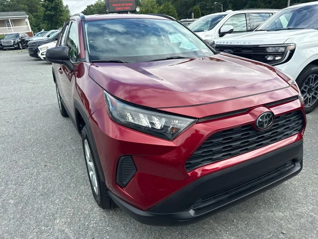 Used 2019 Red Toyota LE image 2