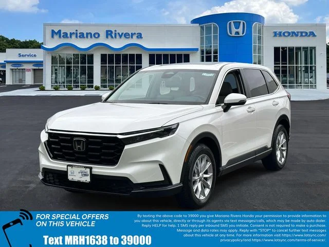 Certified Used 2024 Platinum White Pearl Honda EX-L image 2