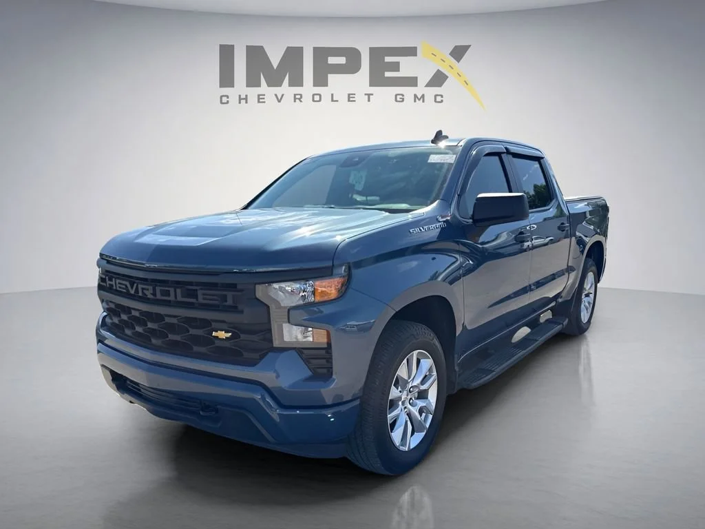 Used 2024 Lakeshore Blue Metallic Chevrolet Custom image 1