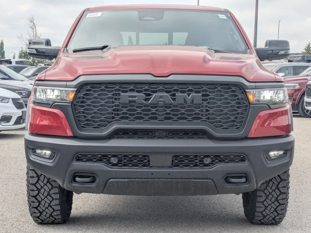 New 2026 Red RAM Rebel - - Level 2 Equip Grp - 14.4 Touchscreen - Harman Kardon Audio - Leather & More! image 3