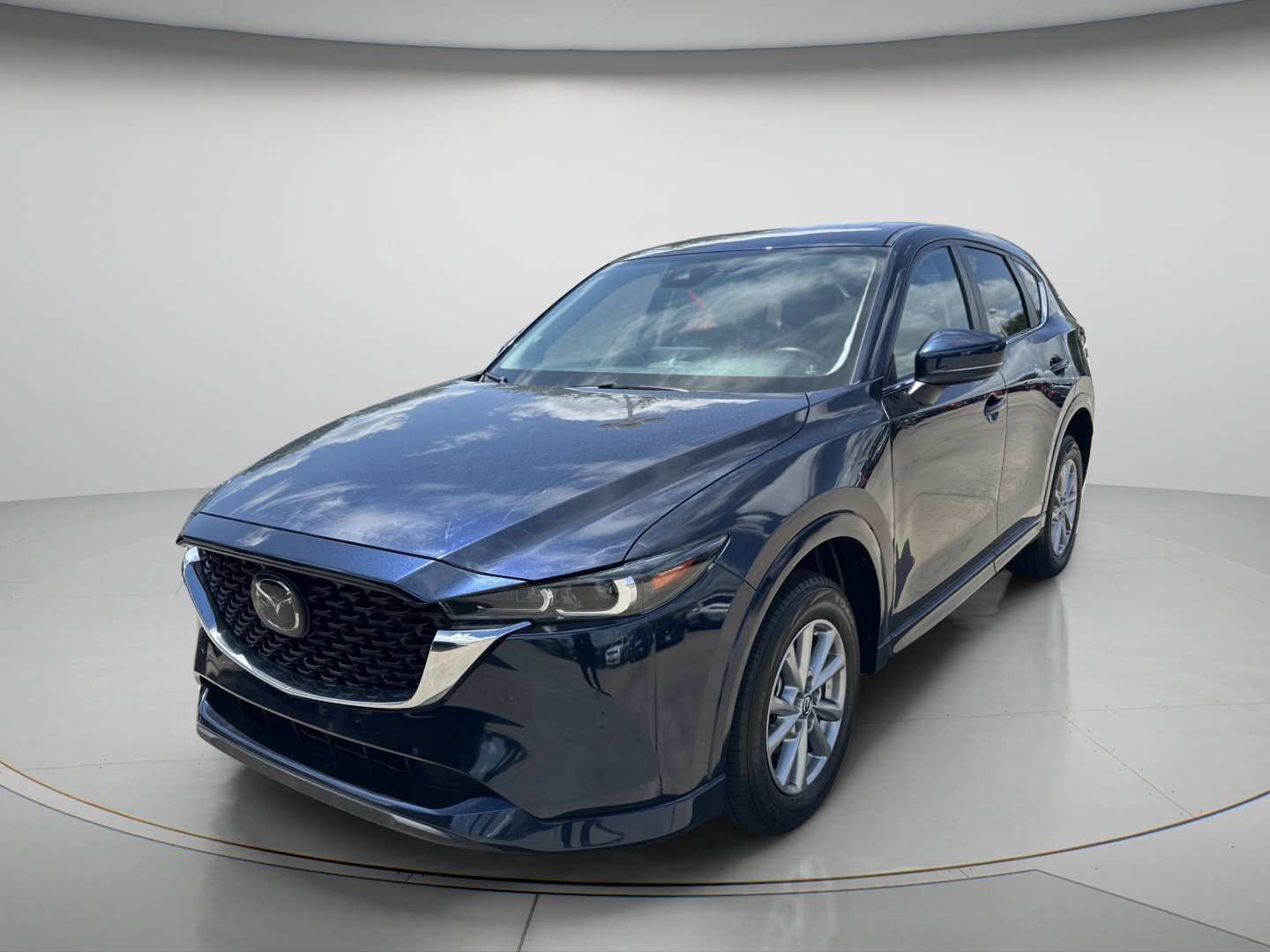 Used 2025 Deep Crystal Blue Mica Mazda 2.5 S Preferred Package image 3