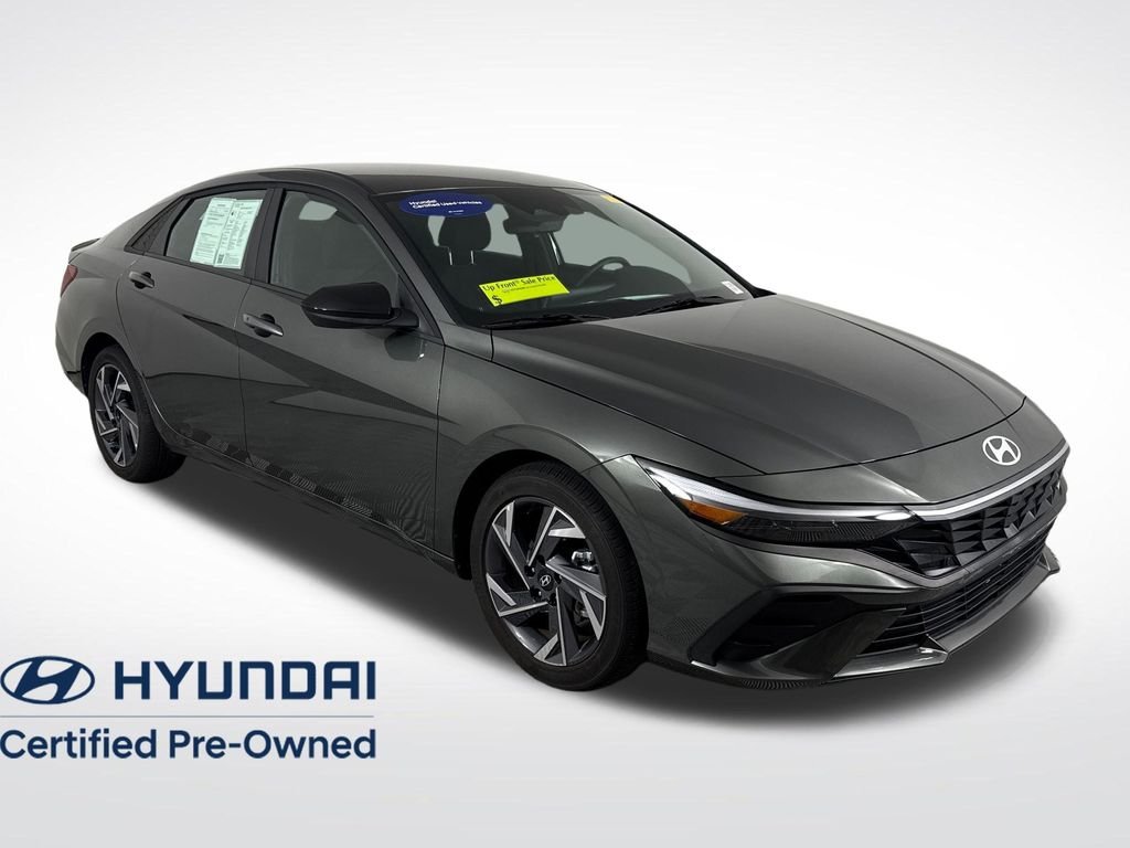 Certified Used 2025 Gray Hyundai SEL Sport image 1
