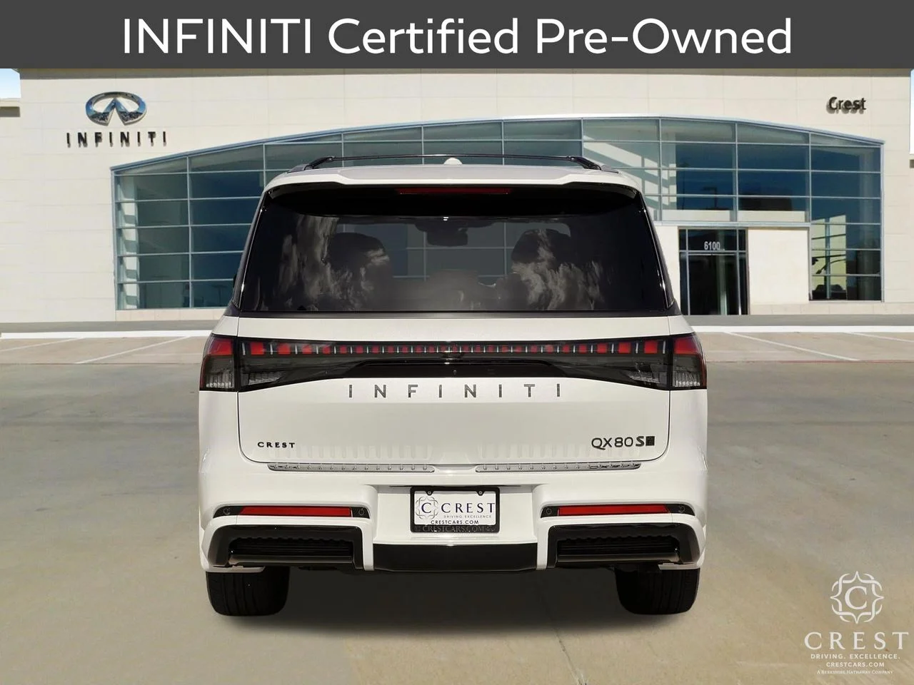 Certified Used 2026 Radiant White INFINITI SPORT image 4