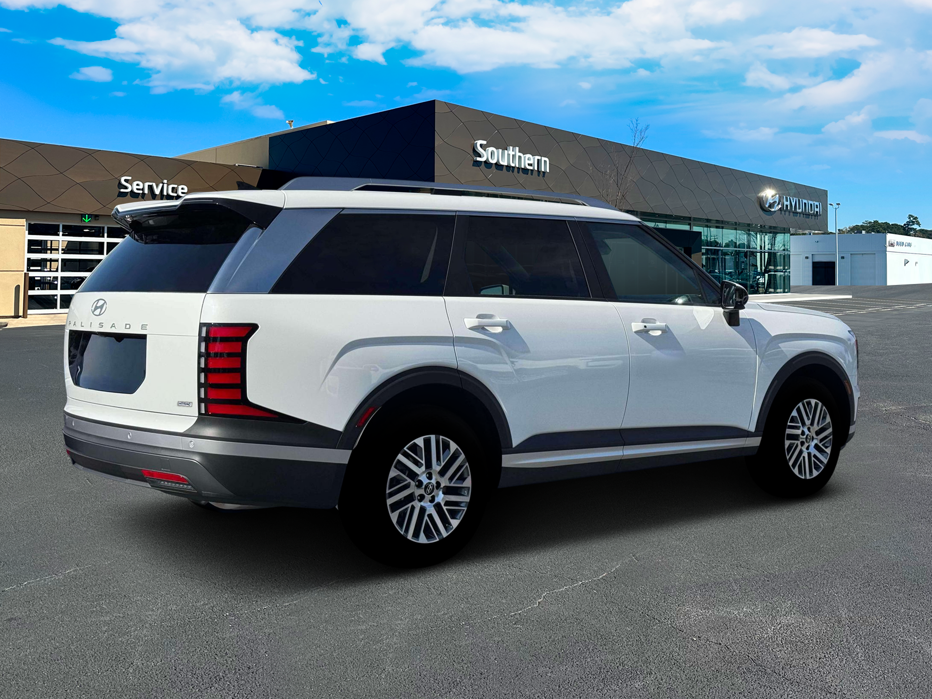 New 2026 White Hyundai SEL AWD image 8