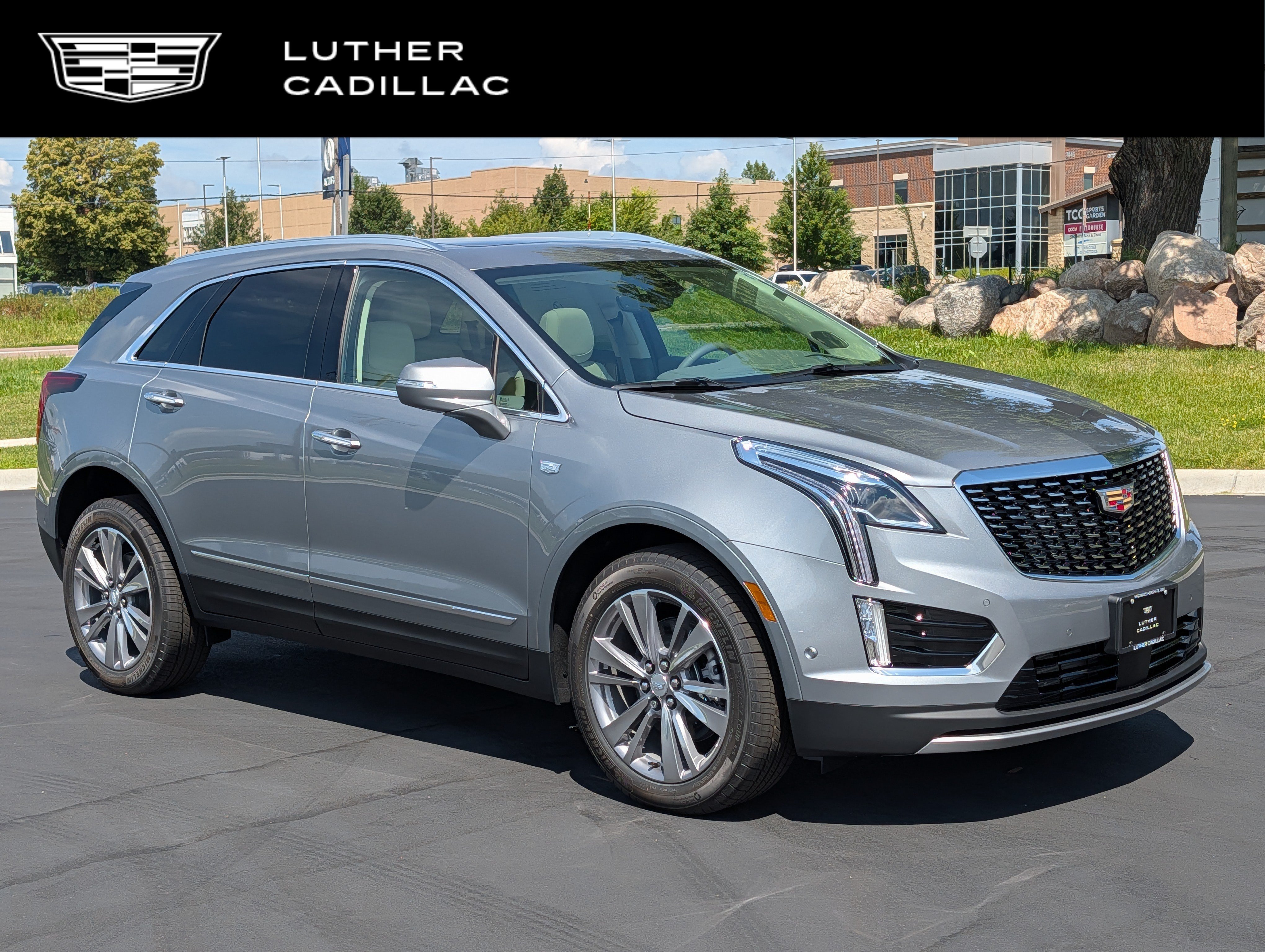 New 2026 Argent Silver Metallic Cadillac Premium Luxury image 1