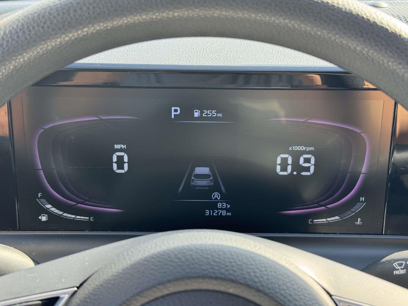 Used 2024 Neptune Blue Kia LX image 3