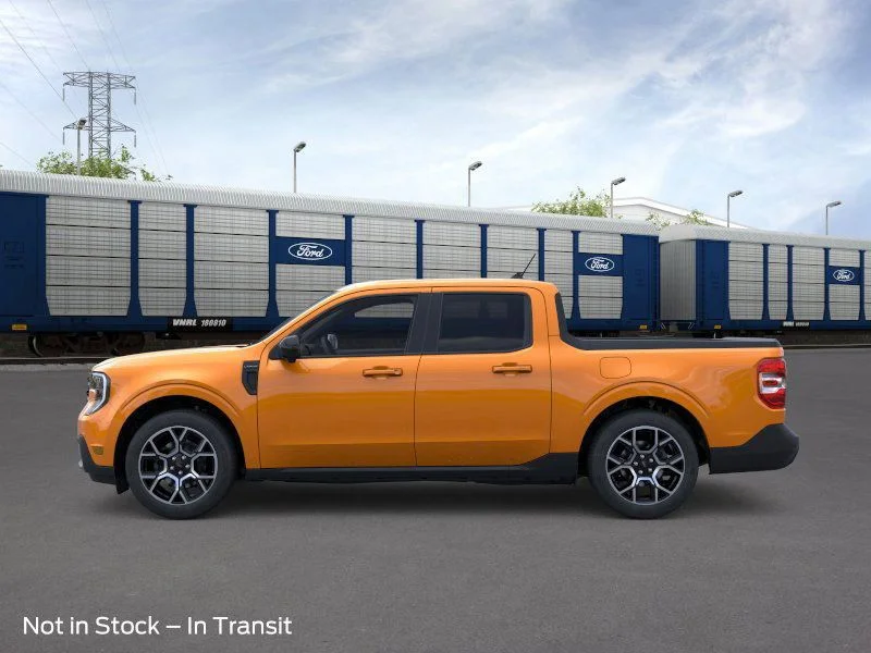 New 2026 Orange Fury Metallic Tri-Coat Ford Lariat image 3