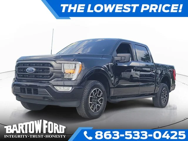 Used 2023 Black Ford XLT image 1