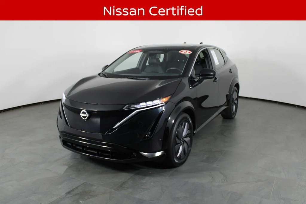 Certified 2023 Nissan Ariya Empower+ with VIN JN1BF0BA2PM411659 for sale in Orlando, FL