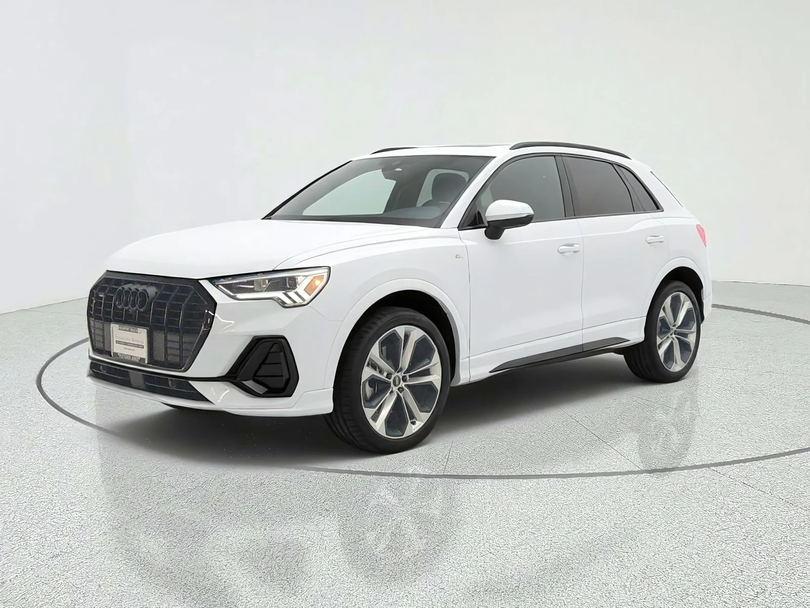 Used 2022 Glacier White Metallic Audi S line Premium Plus 45 TFSI quattro image 1