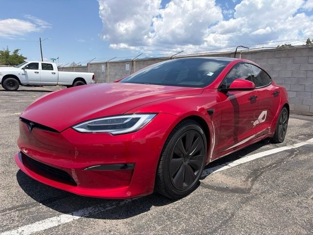 Used 2021 Tesla Model S Plaid with VIN 5YJSA1E61MF438736 for sale in Albuquerque, NM