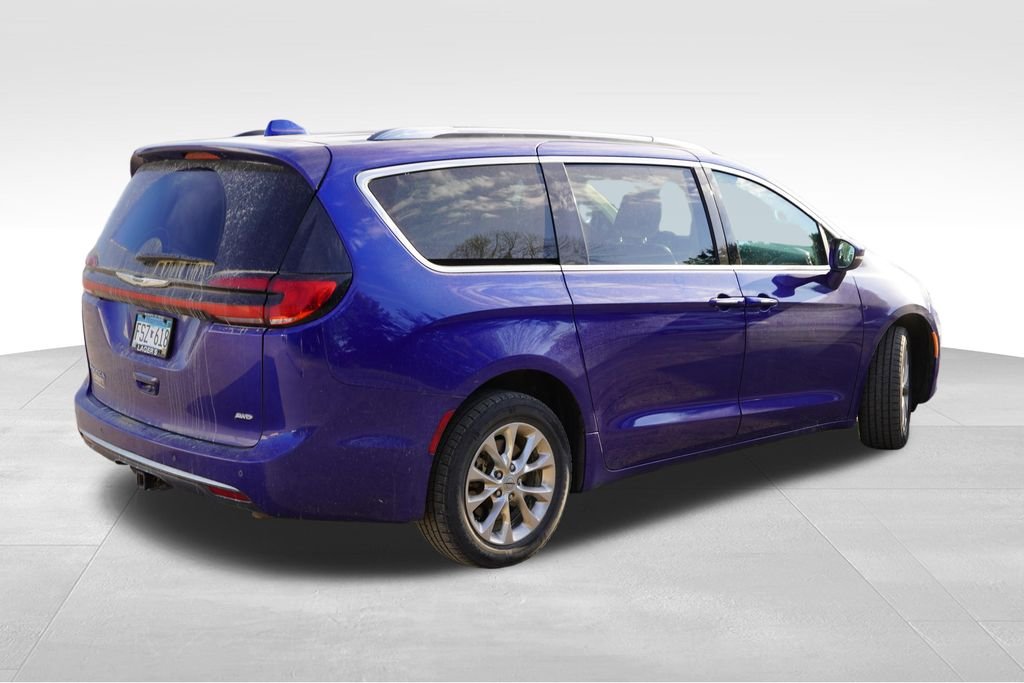 Used 2021 Blue Chrysler Touring L image 3