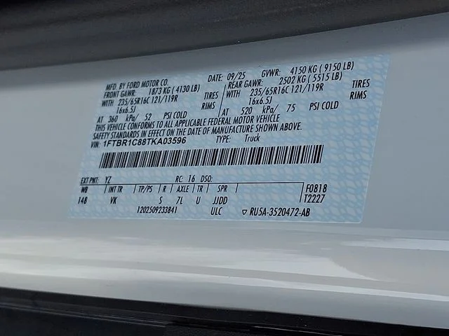 2026 Ford Transit Van Base - Photo 10