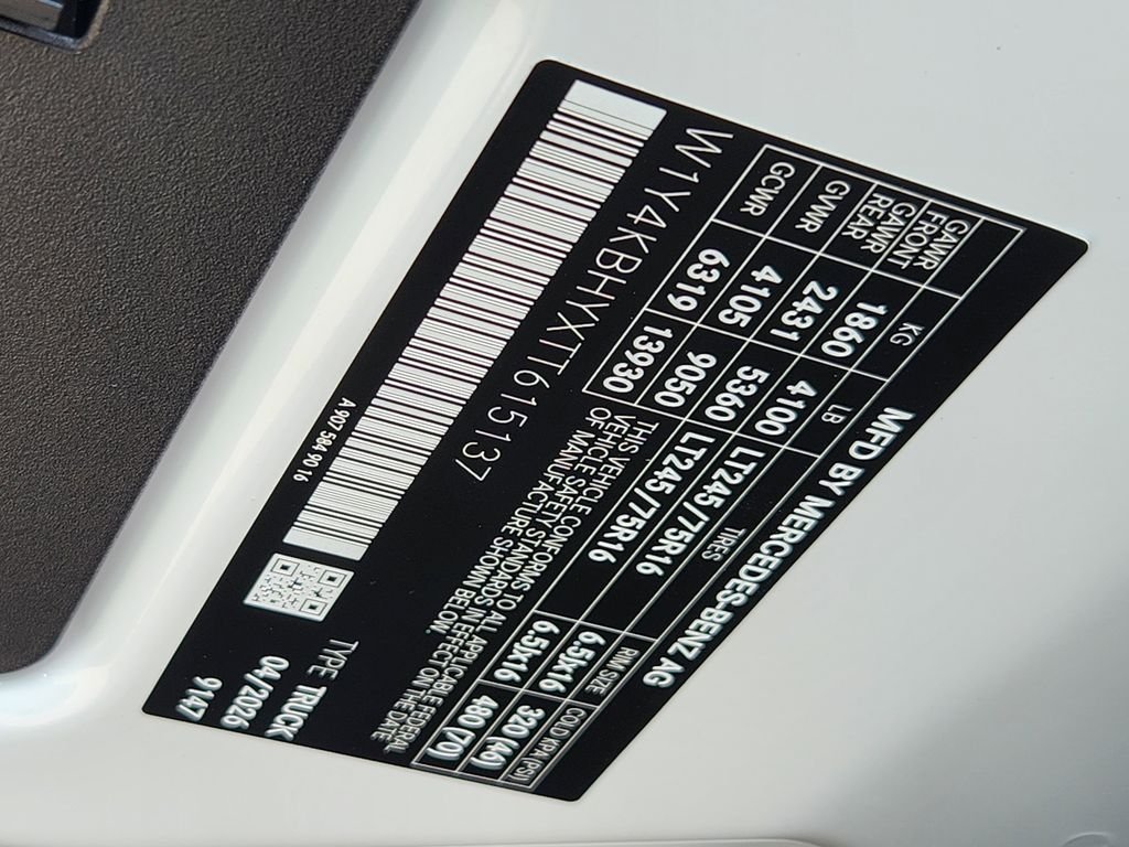 New 2026 ARCTIC WHITE Mercedes-Benz WORKER image 9