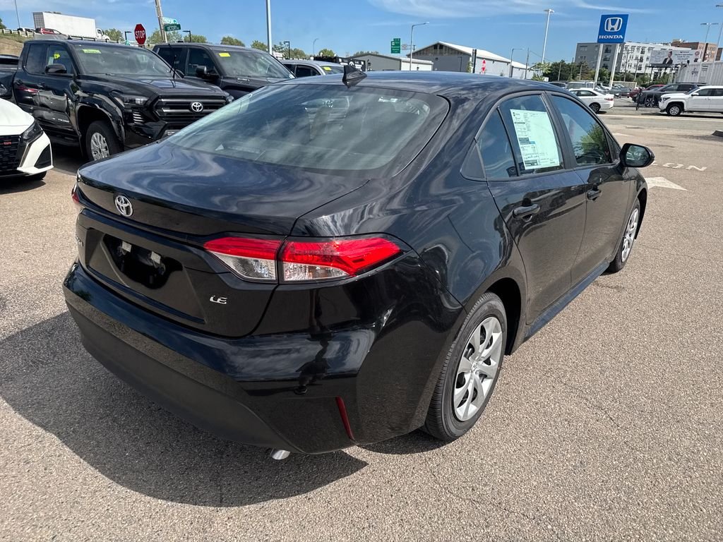 New 2026 Black Toyota LE image 7