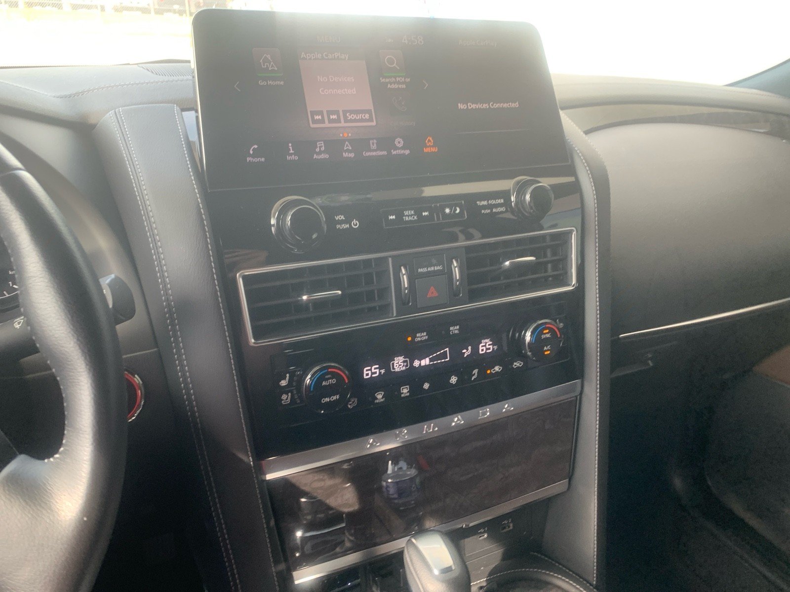 2022 Nissan Armada Platinum White at Sterling McCall Nissan