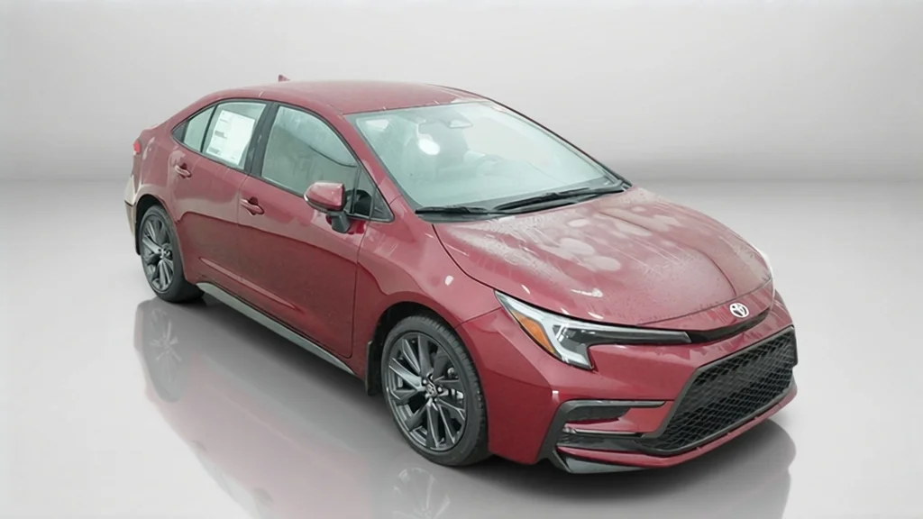 New 2026 Ruby Flare Pearl Toyota SE image 5