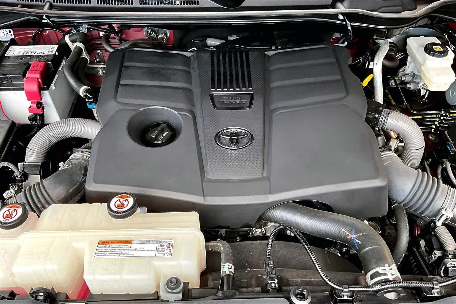 Used 2024 Supersonic Red Toyota SR5 image 33