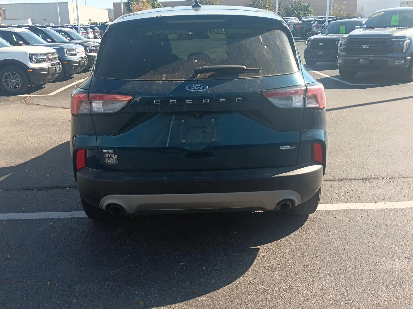 Used 2020 Dark Persian Green Ford SE image 6