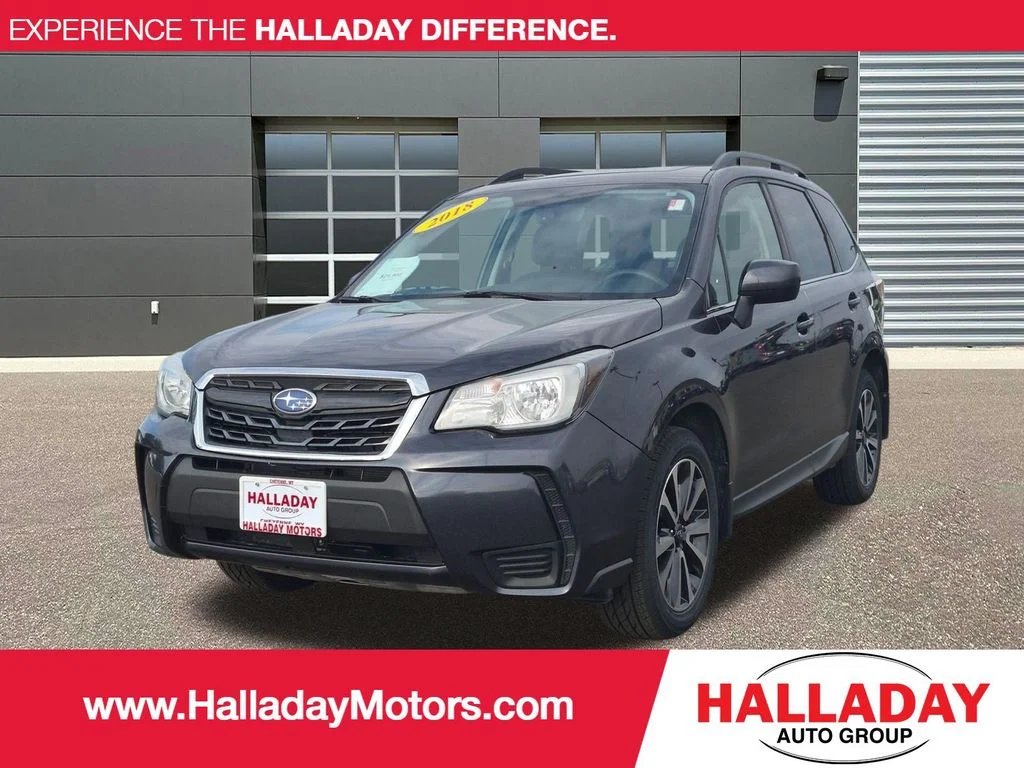 Used 2018 Dark Gray Metallic Subaru Premium image 1