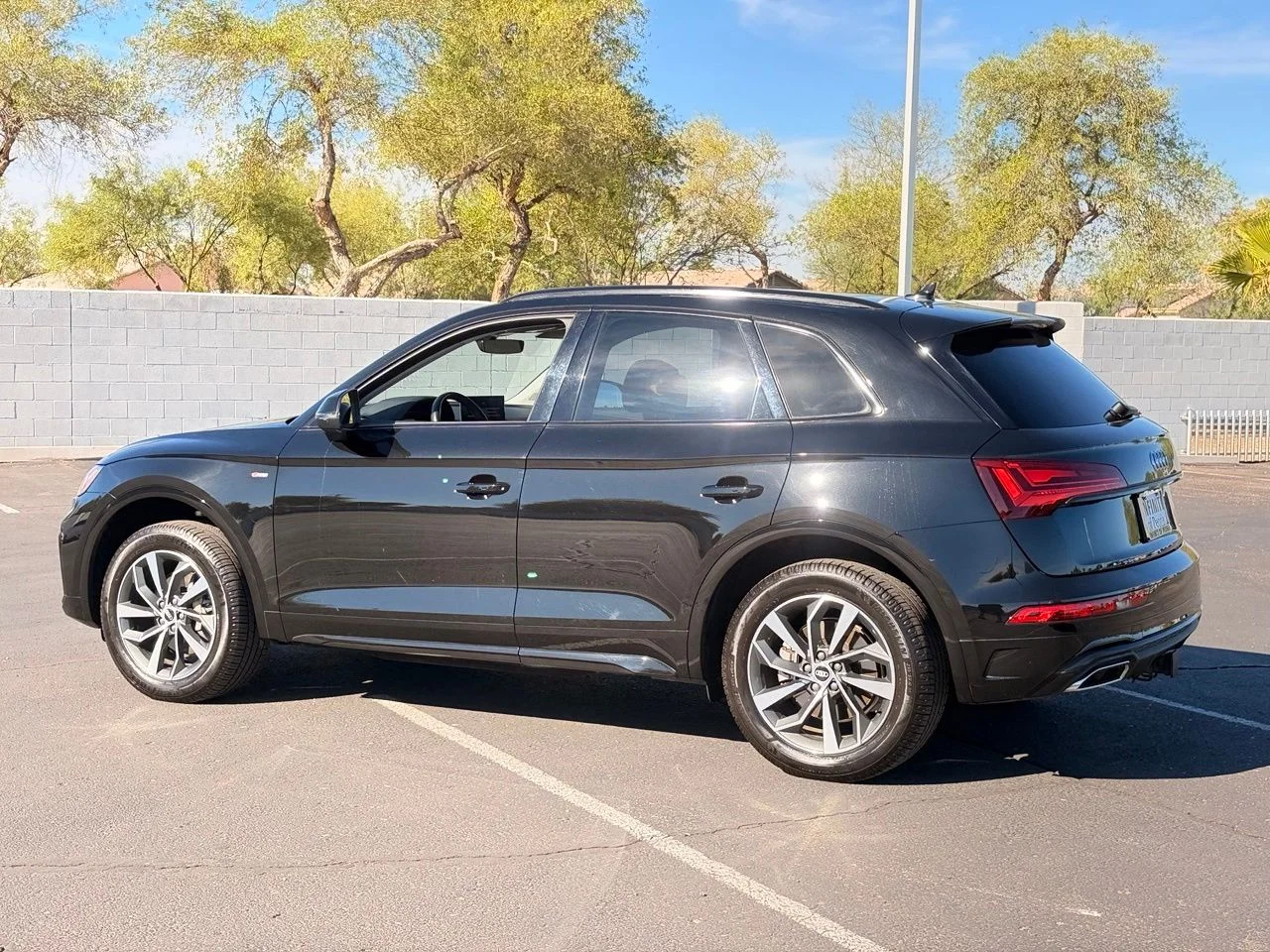 Used 2022 Brilliant Black Audi 45 S Line Premium Plus image 3