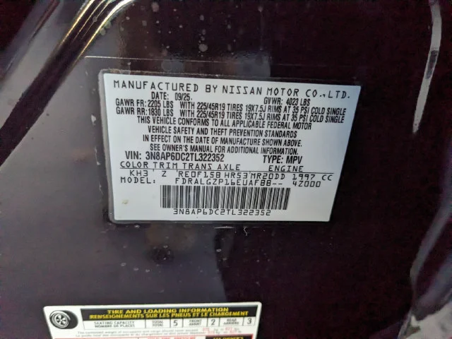 Used 2026 Black Nissan SR image 23