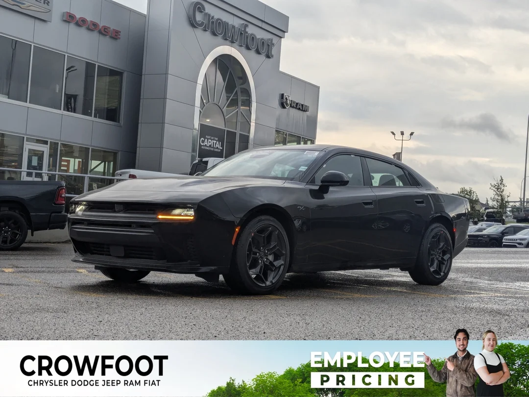 New 2026 Black Dodge R/T - - AWD - 3.0L Hurricane Twin Turbo - Blacktop Pkg - Driver Convenience Grp & More! image 1