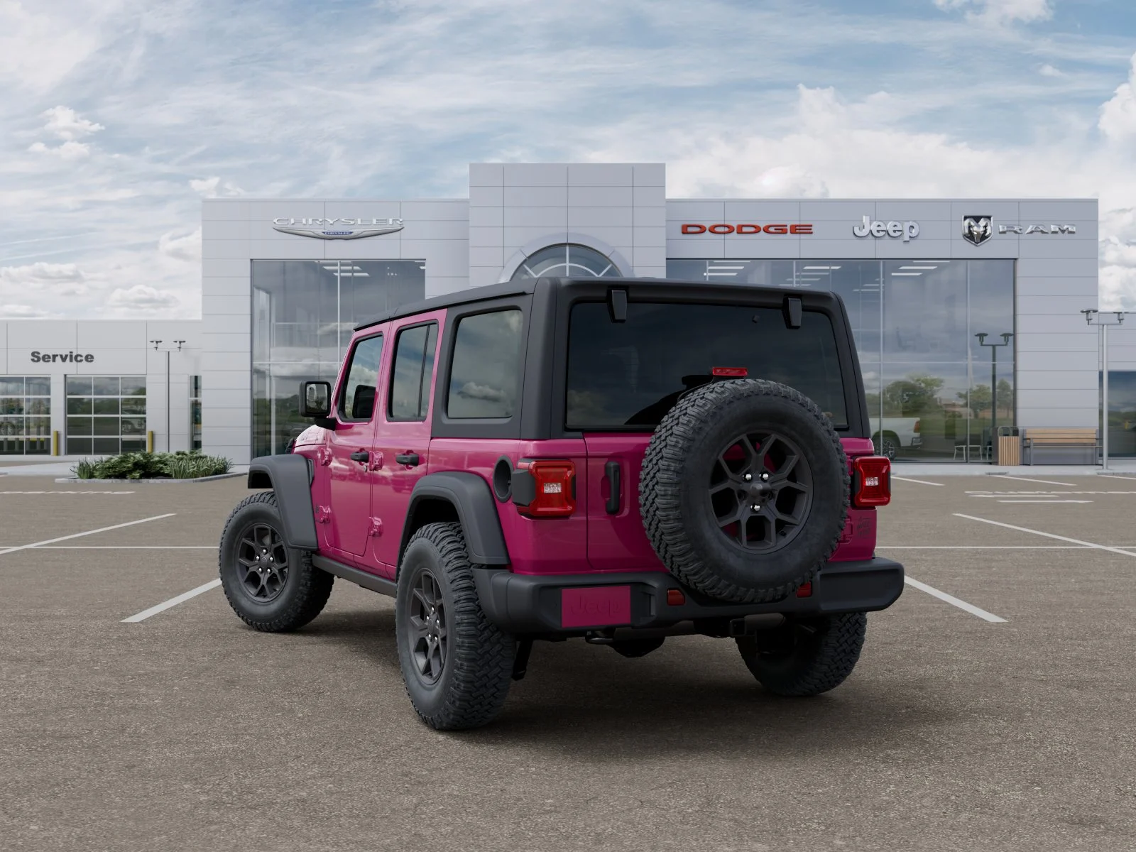 New 2026 Tuscadero Pearl-Coat Exterior Paint Jeep Willys image 3