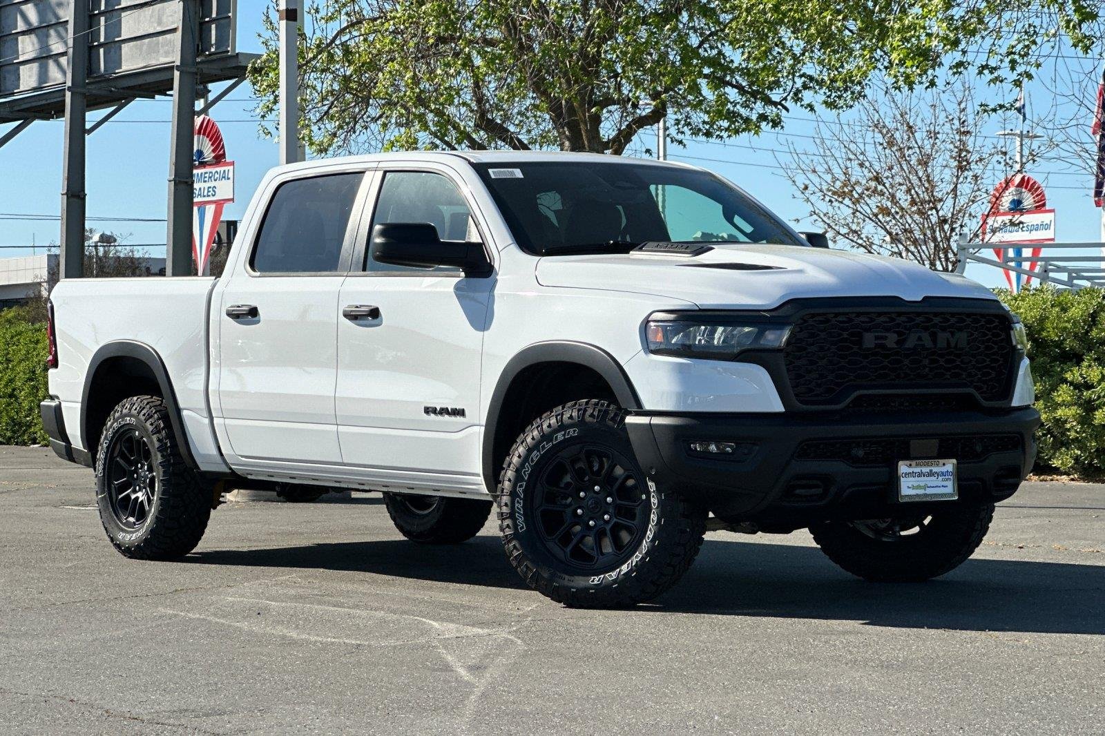 New 2026 Bright White Clearcoat Ram Rebel image 2