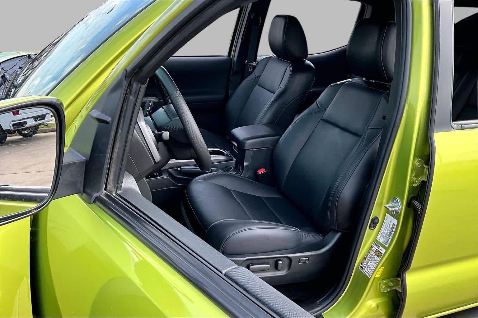 Used 2023 Electric Lime Metallic Toyota TRD Off Road image 8