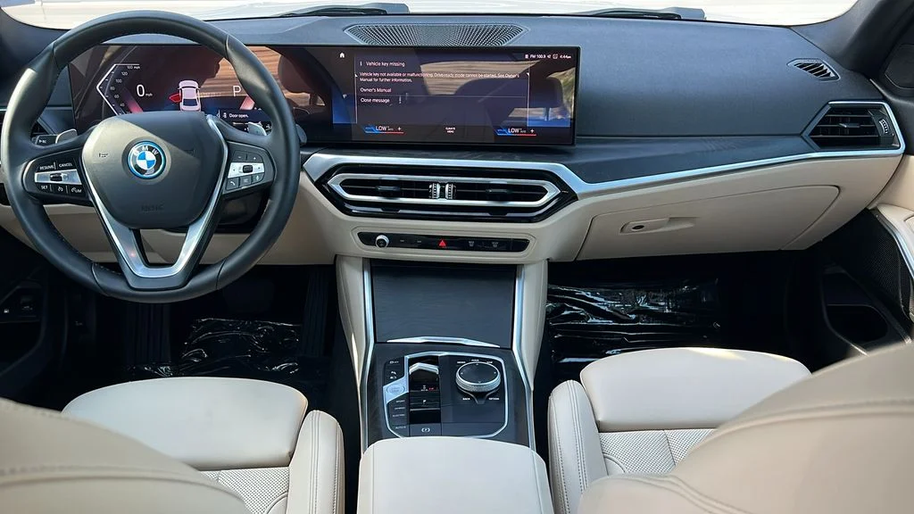 Certified Used 2024 Mineral White Metallic BMW 330e iPerformance image 9