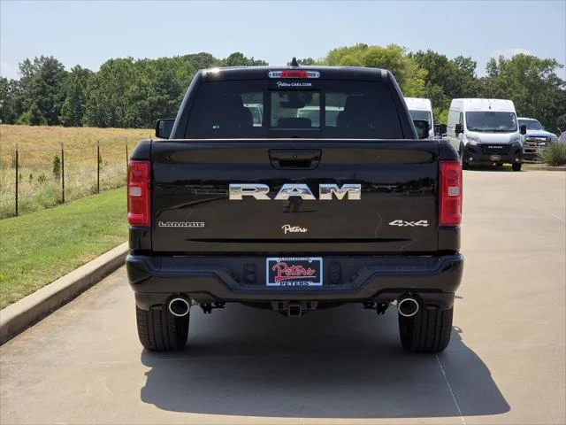 New 2026 Diamond Black Crystal Pearl-Coat Exterior Paint RAM LARAMIE image 4