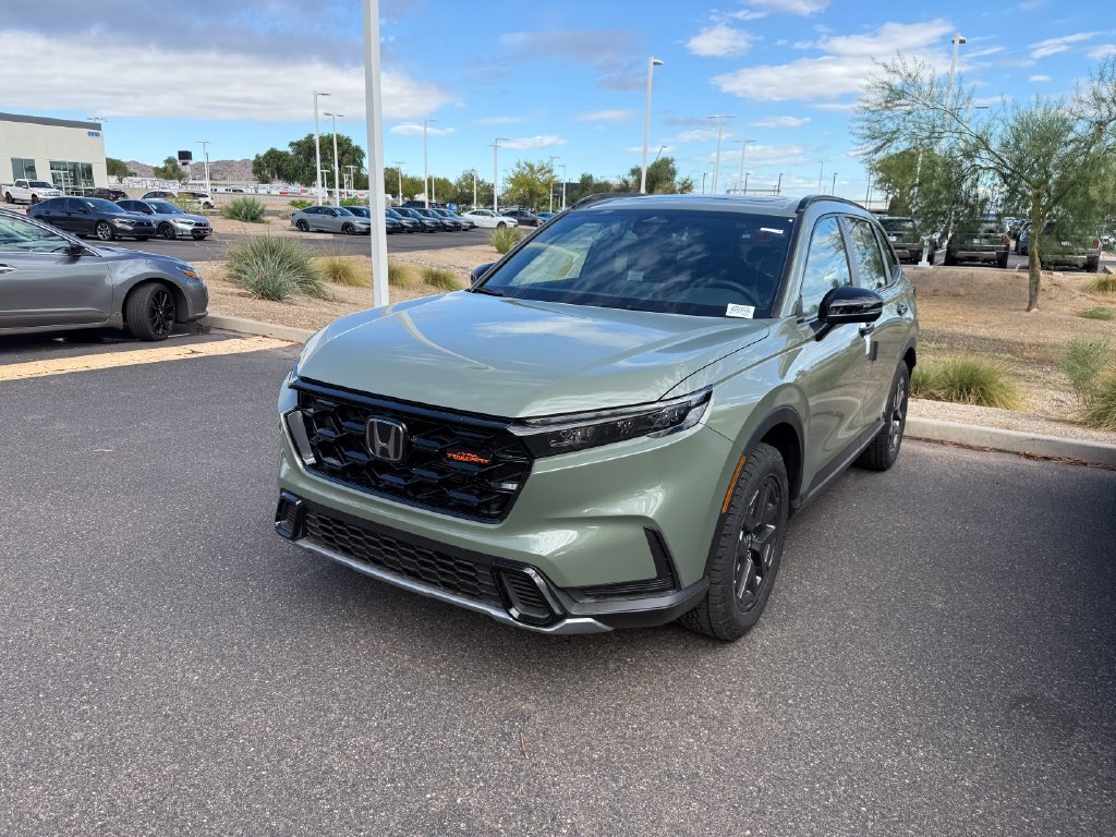 New 2026 Ash Green Metallic Honda TrailSport image 1
