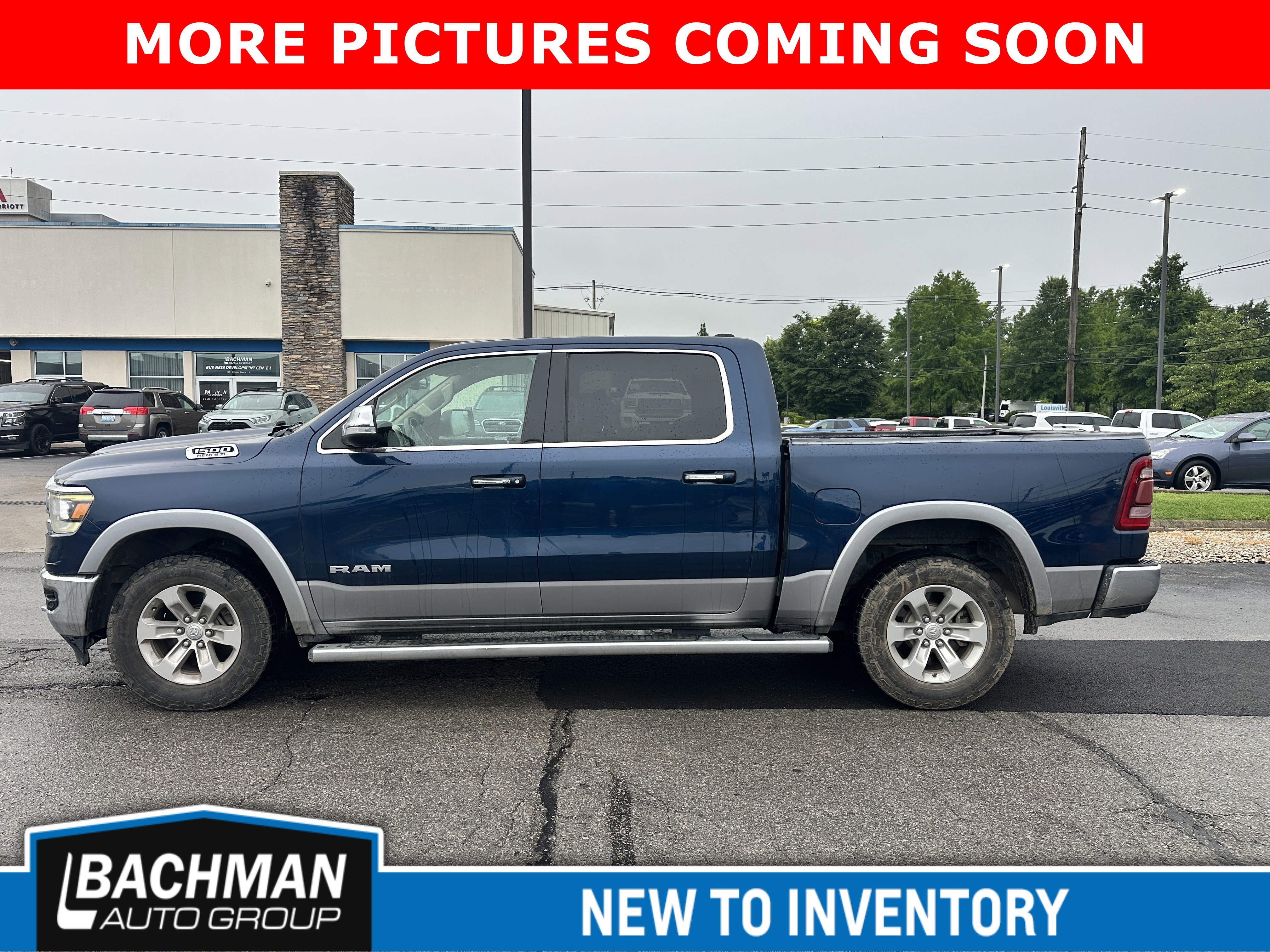 Used 2020 Patriot Blue Pearlcoat Ram Laramie image 4