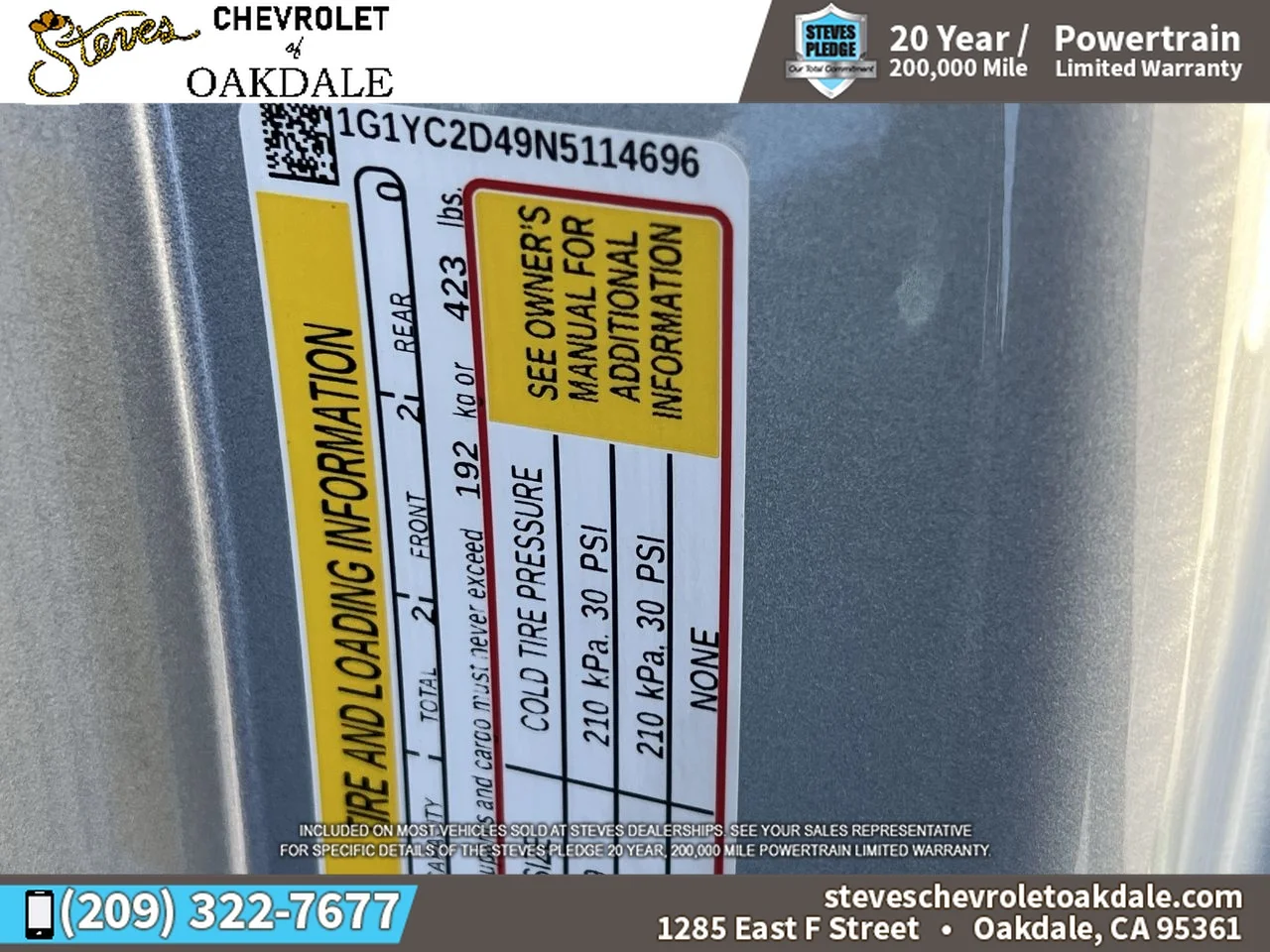Certified Used 2022 SILVER FLARE METALLIC Chevrolet 3LT image 34