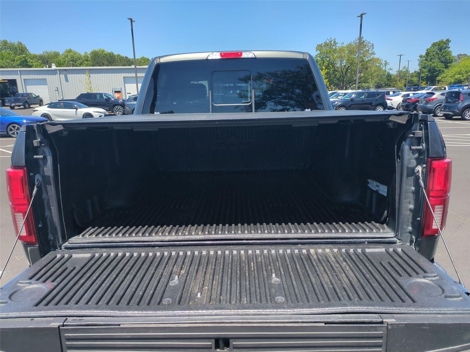 Used 2019 Abyss Gray Metallic Ford LARIAT image 47