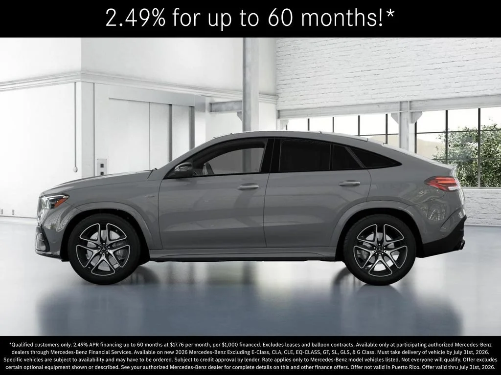New 2026 MANUFAKTUR Alpine Grey Mercedes-Benz AMG® GLE 53 4MATIC+ Coupe image 76