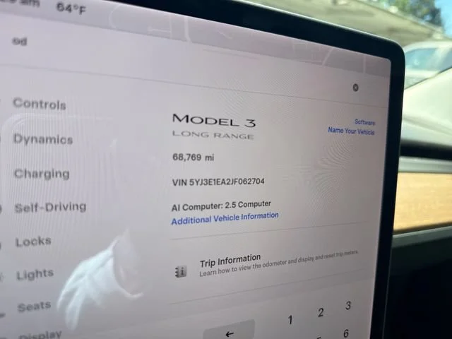 Used 2018 Red Metallic Tesla Long Range image 20
